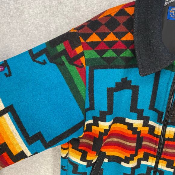 Pendleton Multicolor Bomber Jacket - Picture 11 of 16